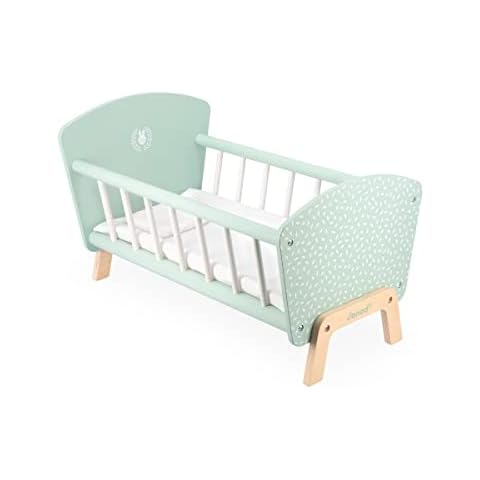 Janod Zen Bett aus FSC-Holz-Rollenspielzeug-Puppenbett Cover