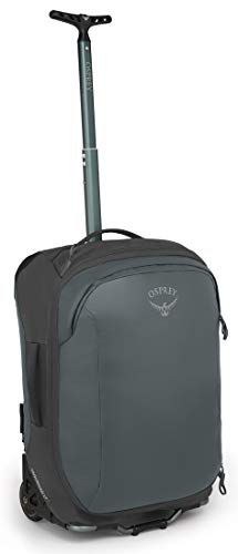 Osprey Transporter Wheeled Carry On Luggage, Pointbreak Grey, One Size