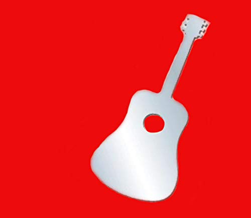 Bosphorus Aynalı Duvar Süsü (sticker) Gitar Şekilli