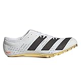 Schnürverschluss adidas Unisex Adizero Finesse Leichtathletik-Schuh, Mehrfarbig (Ftwbla Negbás Rojsol), 44 2/3 EU