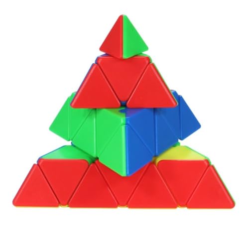 Image of SengSo Master Pyraminx V2 Speed Cube | 4-Layer Stickerless Design | Professional 4x4x4 Pyramid Puzzle with Smooth Rotation for Collectors and Advanced Solvers
