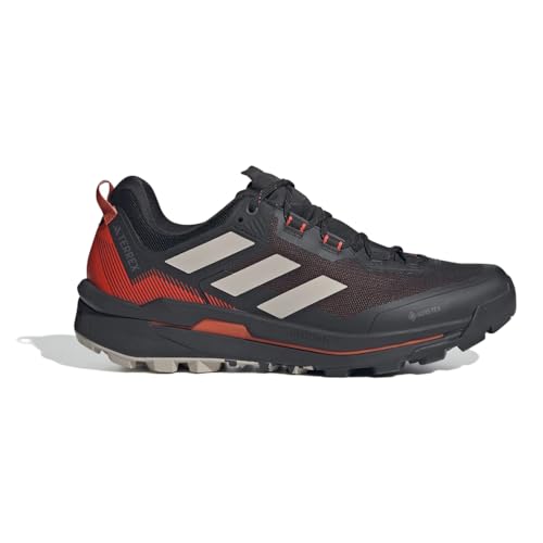 adidas Mens Terrex Skychaser Tech Mid GTX Hiking Hiking Sneakers Shoes - Black