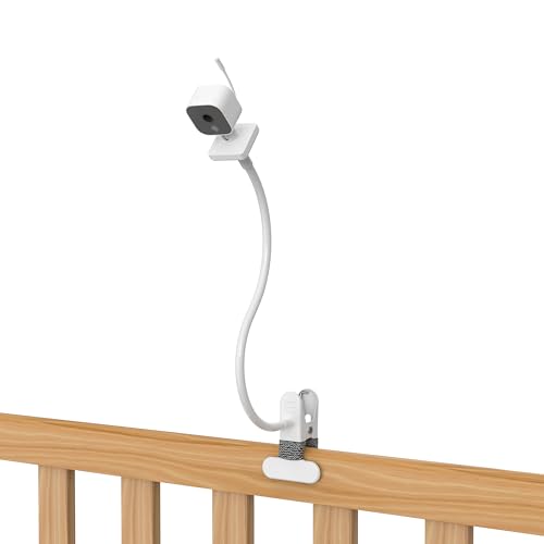 HOLACA Supporto a clip compatibile con GHB ABM700/SM50B, supporto baby monitor per 720P OBVHNUA 900ES1/900ES2