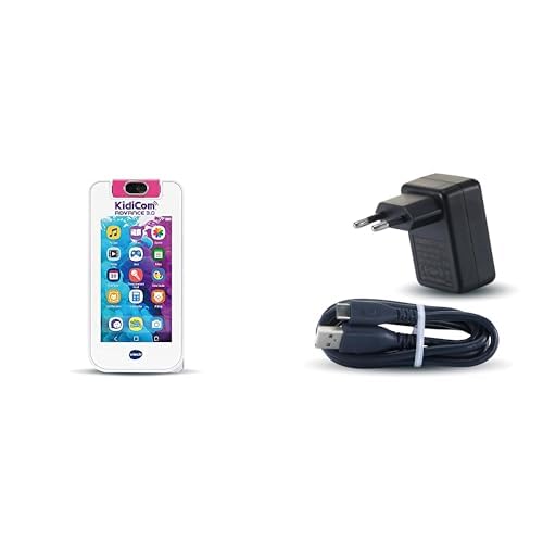KidiCom Advance 3.0 Rose VTech, portable sécurisé pour enfants de 6 à 12 ans