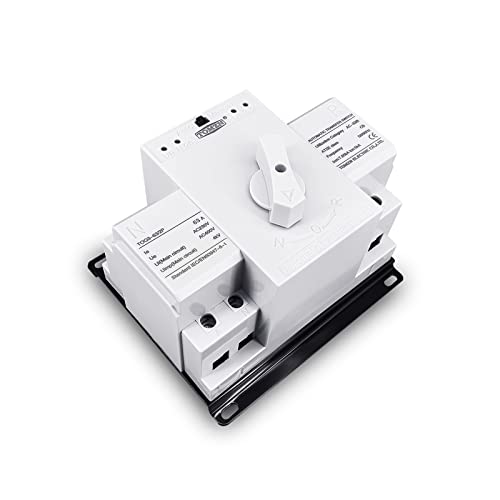 Interrupteur de transfert automatique inverseur source ATS 2P 63A monophasé - 2