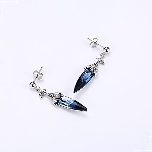 Boucles d'oreilles clous argent 925 et zircone cubique éclatant