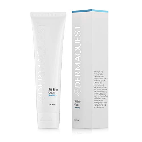 DermaQuest SkinBrite Face Brightening Cream - Hydrating and Soothing Formula for Pigmentation and Discoloration - Dark Spot Treatment/Black Spot Remover (2 oz.)