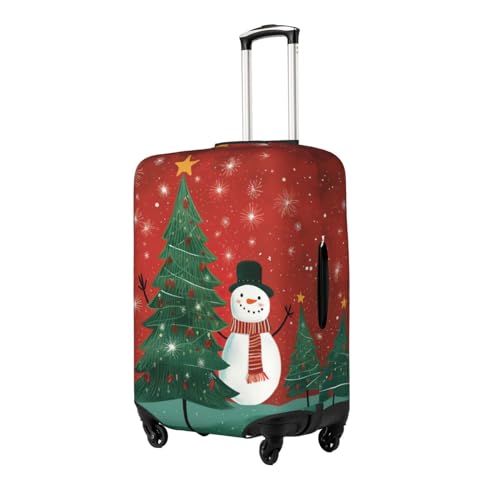 Christmas Holiday Luggage Covers For Suitcase Approved,Suitcase Cover Protector Fit 18-32 InchLuggage, X-Large2