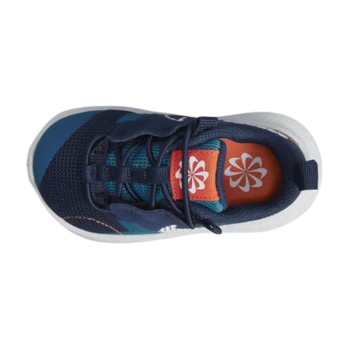 Nike Crater Impact Toddler Shoes Midnight Navy/White-Orange Size-63