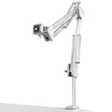 Ulanzi TH04 カメラアーム スタンド 俯瞰撮影 アーム 耐荷重2KG 延長アーム 910mm 全金属 Ukaクイックリリース付き 360度回転 自由雲台 1/4ネジ 手元撮影 マイクアーム webカメラスタンド YouTube Tiktok LIVE生放送/物撮り/web会議 動画撮影に適用 ブラック