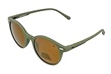Gamswild Sonnenbrille WM3031 GAMSSTYLE Mode Brille Damen Herren Unisex Rubbertouch | TR90 polarisiert | beere | oliv | braun | blau | klar | lila | rot, Farbe: Olivgrün