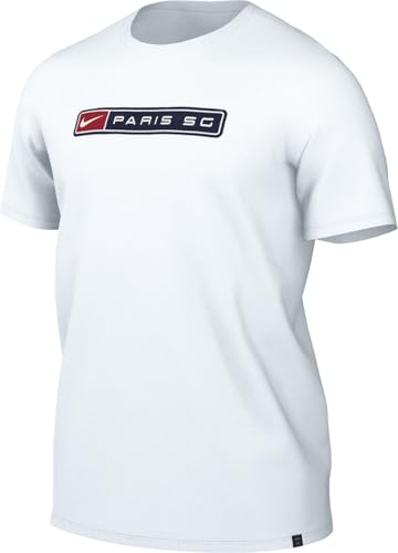 T-Shirt PSG Nike Homme anti-déformation maillot coton respirant soccer