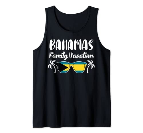 Vacaciones familiares a juego Bahamas Camiseta sin Mangas