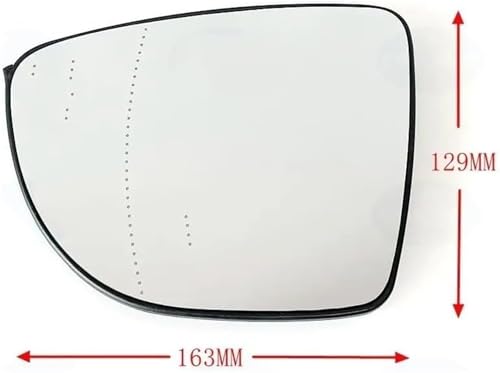 Rétroviseur chauffant grand angle pour Captur vision optimisée