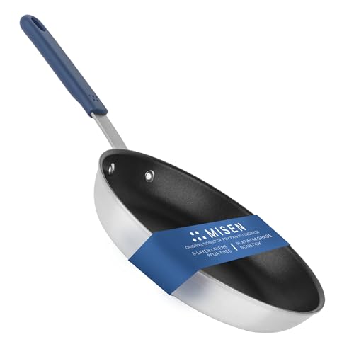 Misen Nonstick Frying Pan Set 8, 10, 12 Inch Skillets for Cooking