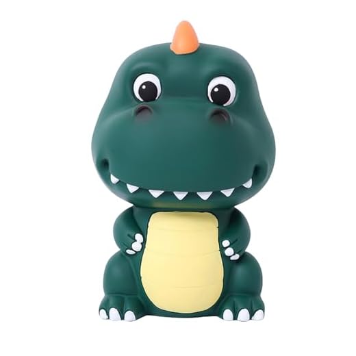 Zasjon Hucha Dinosaurio Hucha Infantil Personalizada Hucha Originales para Niños, Hucha Grande para Niños y Niñas, Hucha de Juguete Anticaída Hucha Caja De Dinero Piggy Bank para Regalos Decoraciones