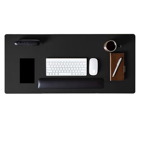 Luoaxinn Schreibtischunterlage Groß 80x40cm Schwarz