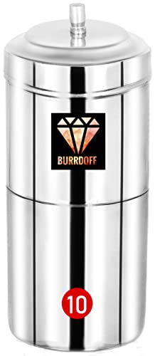 BURRDOFF 304 Grade Coffee Filter (550ml) for Home, Stainless Steel Filter Maker for South Indian Coffee