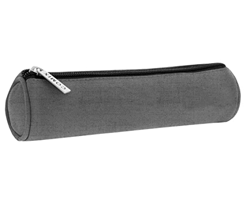 COMIX Tombolino Plain Pencil Case, Grey, Casual, 6x22Hx5 cm - Image 2