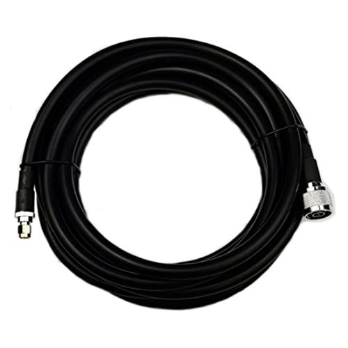 WN-400 Ultra Low Loss Antennenkabel N-Stecker und SMA Stecker - LoRa Antenne RAK Nebra Bobcat SenseCAP (10 m) Cover