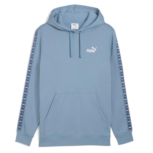Puma Herren Tape Hoodie FL Kapuzenpullover, Cool Blue, M EU