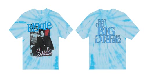 The Notorious B.I.G Unisex-Adult Cemetery Blue Tee