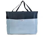 🩴 GENIAL - Die Strandtasche XXL für die Familie verfügt über 1 praktische Falltaschen an der Außenseite. So hast du deine Sonnenbrille und Flipflops immer griffbereit.
