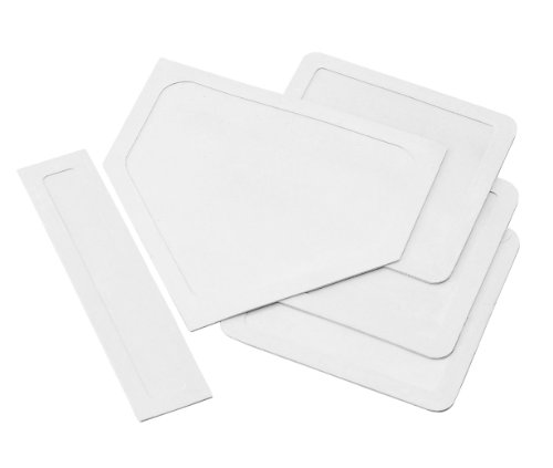 Champion Sports Throwdown Base Set: 5 Youth League Kids Baseball & Softball Rubber Throw Down Bases - Boys & Girls Training & Practice Equipment, White by Champion Sports - Used condition - US$12.81
