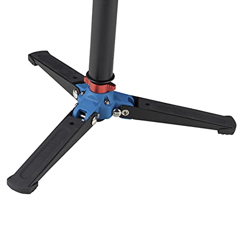 Benro Classic Video Monopod With S4 Pro Flat Base Fluid Video Head, 8.8 Lb Max, 2 Step Counterbalance, 3 Leg Folding Base, Flip Lock, Carrying Case (A48Fds4Pro) #TOP6