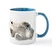 CafePress Baby Polar Bear Mugs Ceramic Coffee Mug, Tea Cup 11 oz