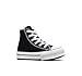 Converse Girls' Chuck Taylor All Star EVA Lift High Top, Black/White/Black, 3 Little Kids