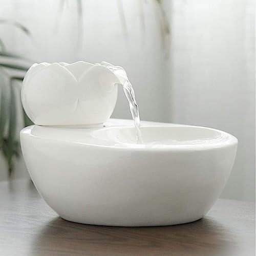 Fuente de agua automática para gatos y perros pequeños 1.3L miniatura 4