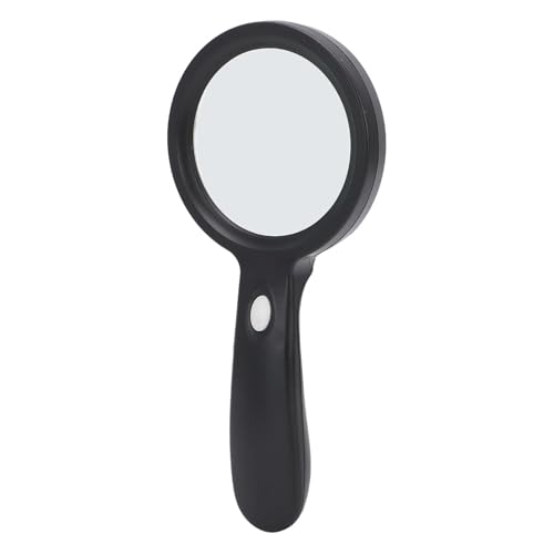Zunate Lupa Iluminada 10x con Luces LED para Observación de Lectura en Condiciones de Poca Luz