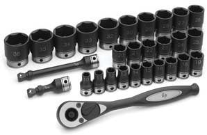 Grey Pneumatic Corp - 1/2 Drive X 32Mm Standard Duo-Socket - 6 Point (82032M)