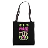 Life Is Better In Flip Flops Ocean City Maryland Tote Bag