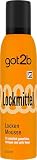 got2b Repellente anti-schiuma (250 ml), mousse con tenuta 3 capelli naturalmente ondulati, ricci e coily, per ricci definiti e rimbalzo, con effetto anti-crespo fino a 96 ore, senza silicone