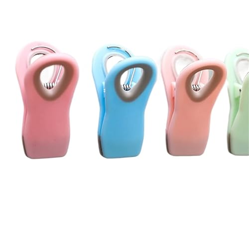 Clip de réfrigérateur en plastique bleu résistant et simple