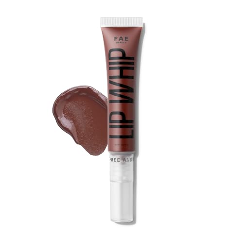 Fae Beauty Lip Whip 12Hr Comfortable Matte Liquid Lipstick (10ml) | Waterproof | Long Wear | Non Drying | Soft Mousse Smudgeproof Formula | Vegan | With Moisture Lock Technology | Enriched with Vitamin E and Cherry Coffee – Nut