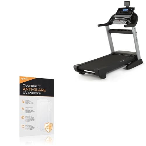 BoxWave Screen Protector Compatible With ProForm SMART Pro 2000 - ClearTouch Anti-Glare Anti-UV EyeCare (2-Pack), Filters out Harmful Blue Light Reduce Fatigue