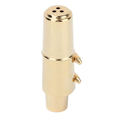 Bnineteenteam Boquilla de Saxofón Alto, Boquilla de saxofón Tenor Boquilla de saxofón de latón Boquilla de saxofón de Metal Instrumentos Musicales Accesorio(7C #)