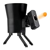 Macchina per palline da ping pong con telecomando wireless, capacità 100 palline, frequenza della palla 20-90/min, velocità della palla 4-40 m/s, rotazione 360°