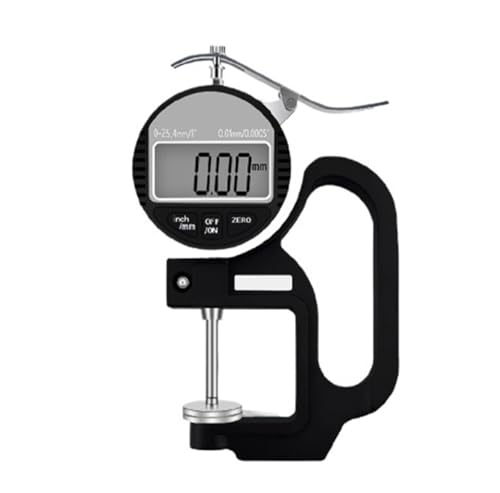 Calibrador Digital de Espesor CLZ-303F, herramienta para medir espesor miniatura 1