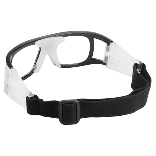 CONGARTENO Basketball Sportbrille Auspc mit Winddichtem Design und Abnehmbarem Rahmen UV Beständige Schutzbrille für Basketball und Badminton Outdoor Sportarten