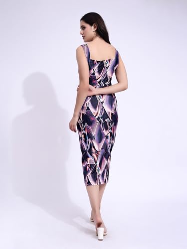 Image of PURVAJA Women's Bodycon Midi Dress