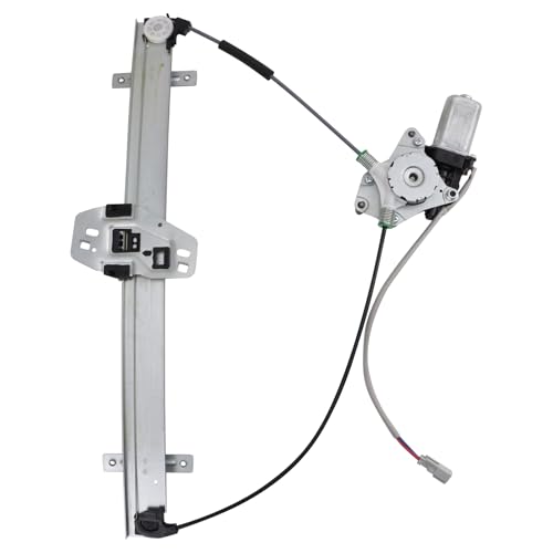 Image of TRQ Front Right Power Window Regulator & Motor Assembly Passenger Side Compatible with 2002-2006 Honda CR-V