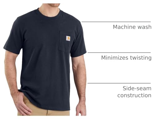 Image of Carhartt Men's 103296 Relaxed Fit Workwear Pocket T-Shirt