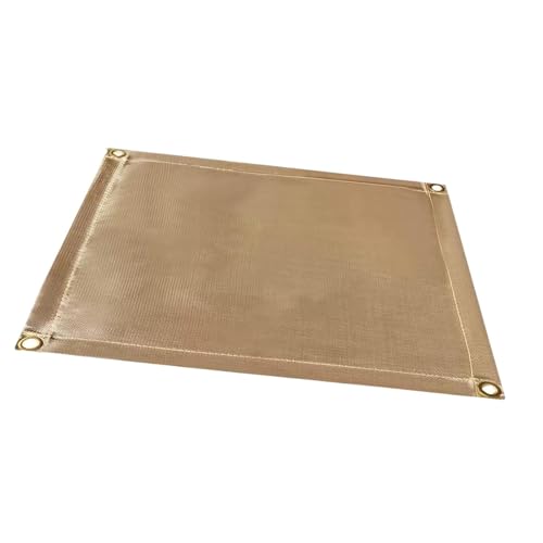 MYCENSE Camping Fire Pit Mat Outdoor Fireproof Blanket Lightweight Protector Fireproof Mat with Carry Bag for Barbecue Camping Lawn