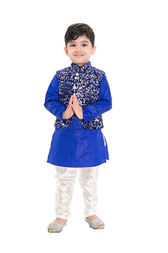 NEW GEN BOYS JACKET KURTA & PAIJAMA PANT FOR 2-3 YEARS BOYS