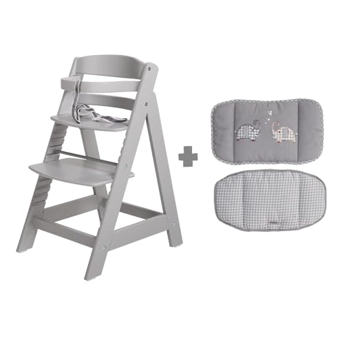 High chair 'Sit Up III', grows from baby to youth chair, taupe, with seat...