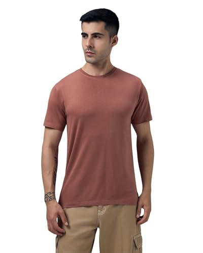 Image of Wellbi Bamboo Men's Tshirt - Ultra-Soft, Breathable & Sustainable | Premium Cotton Blend for Supreme Comfort | Stylish & Eco-Friendly T-Shirt for Men | Tshirt Men Cotton